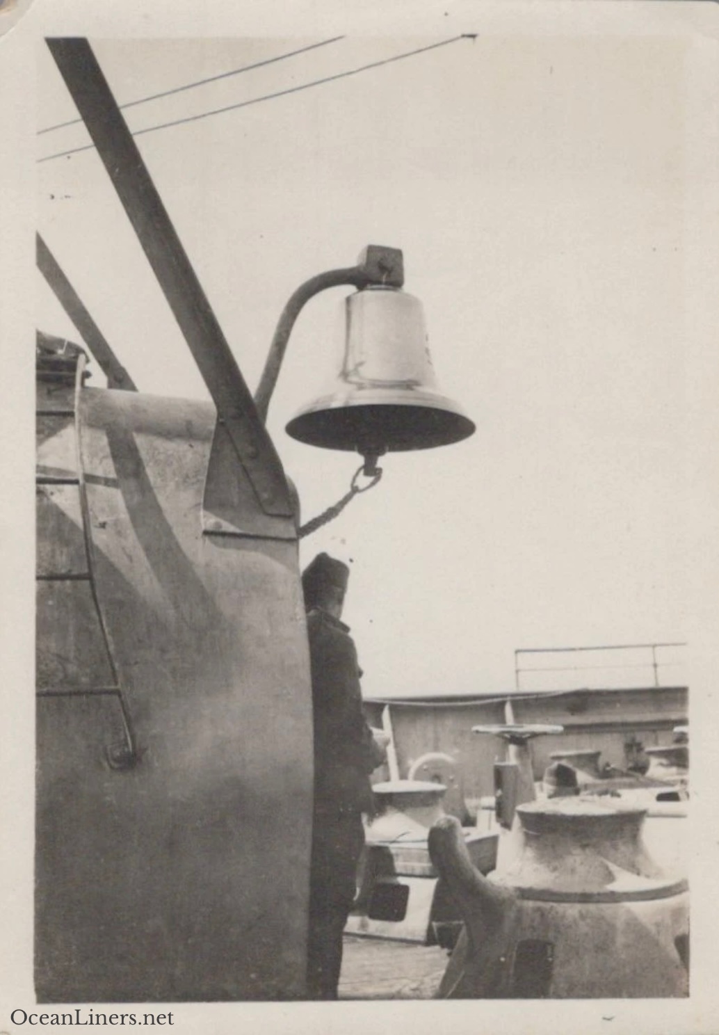 Bell on the SS Leviathan