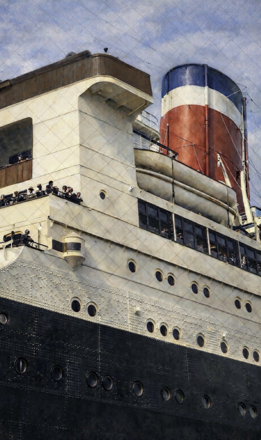 SS Leviathan at sea, used as the hero image for the Leviathan hub page.