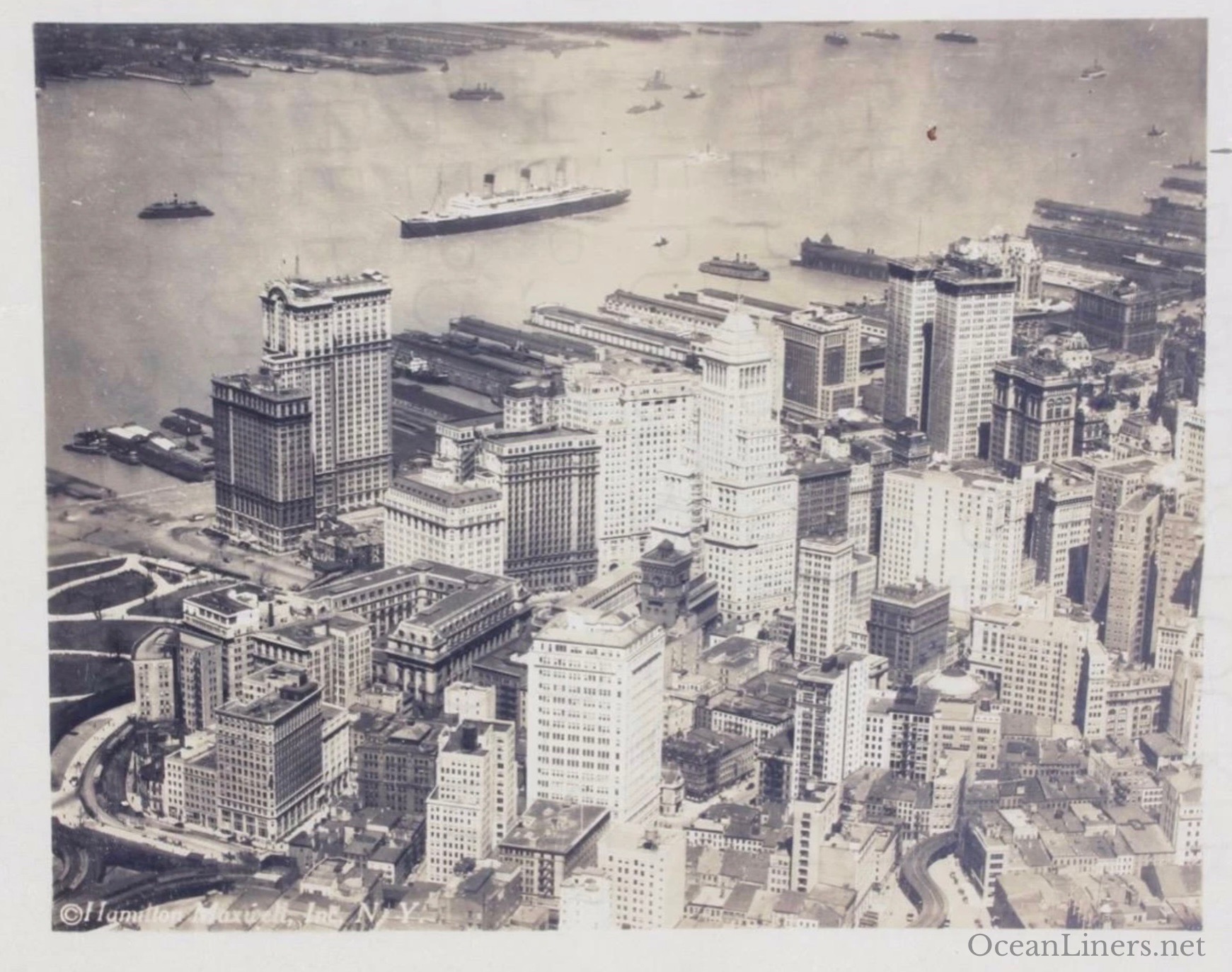RMS Berengaria in NYC