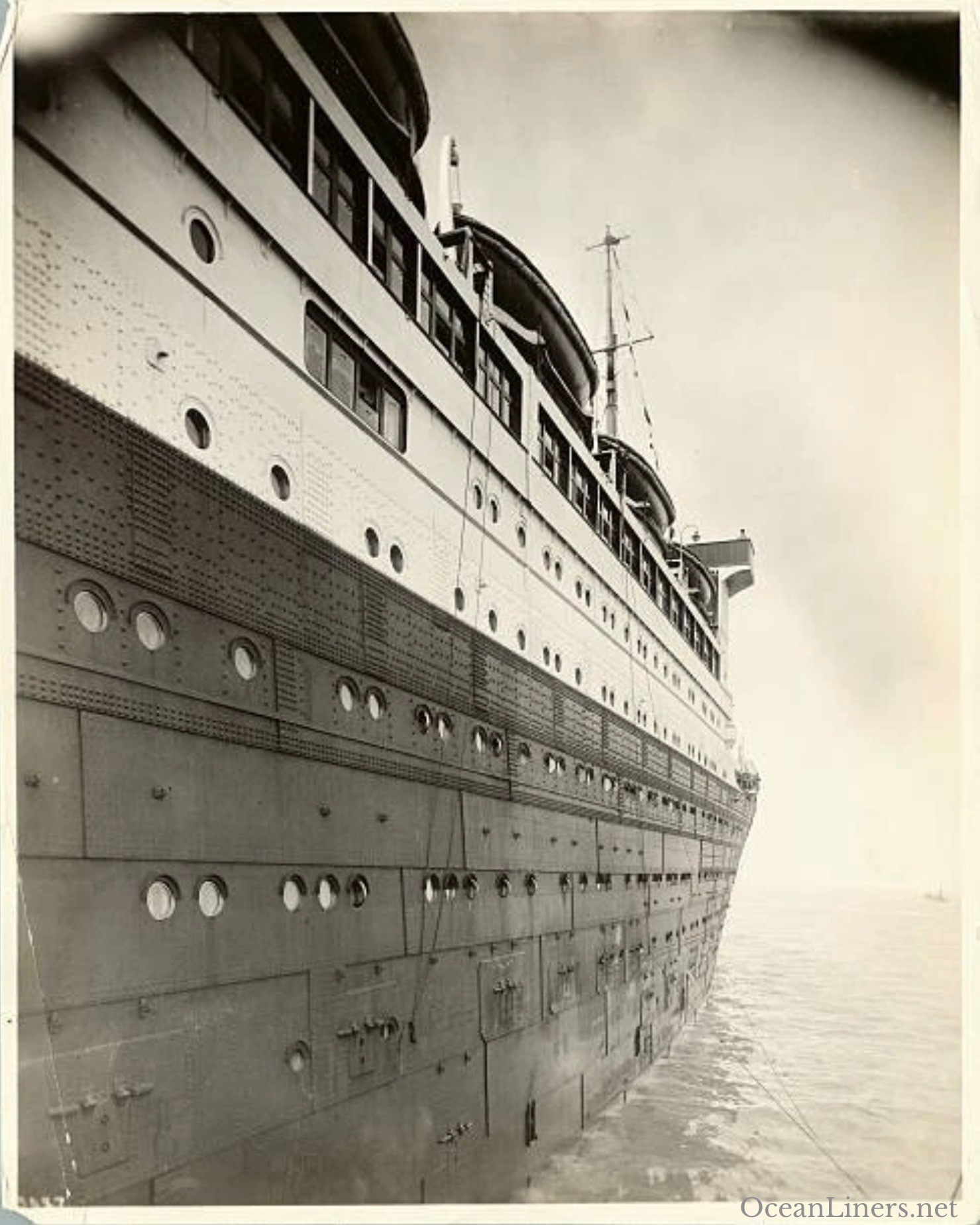 SS Leviathan, looking forward