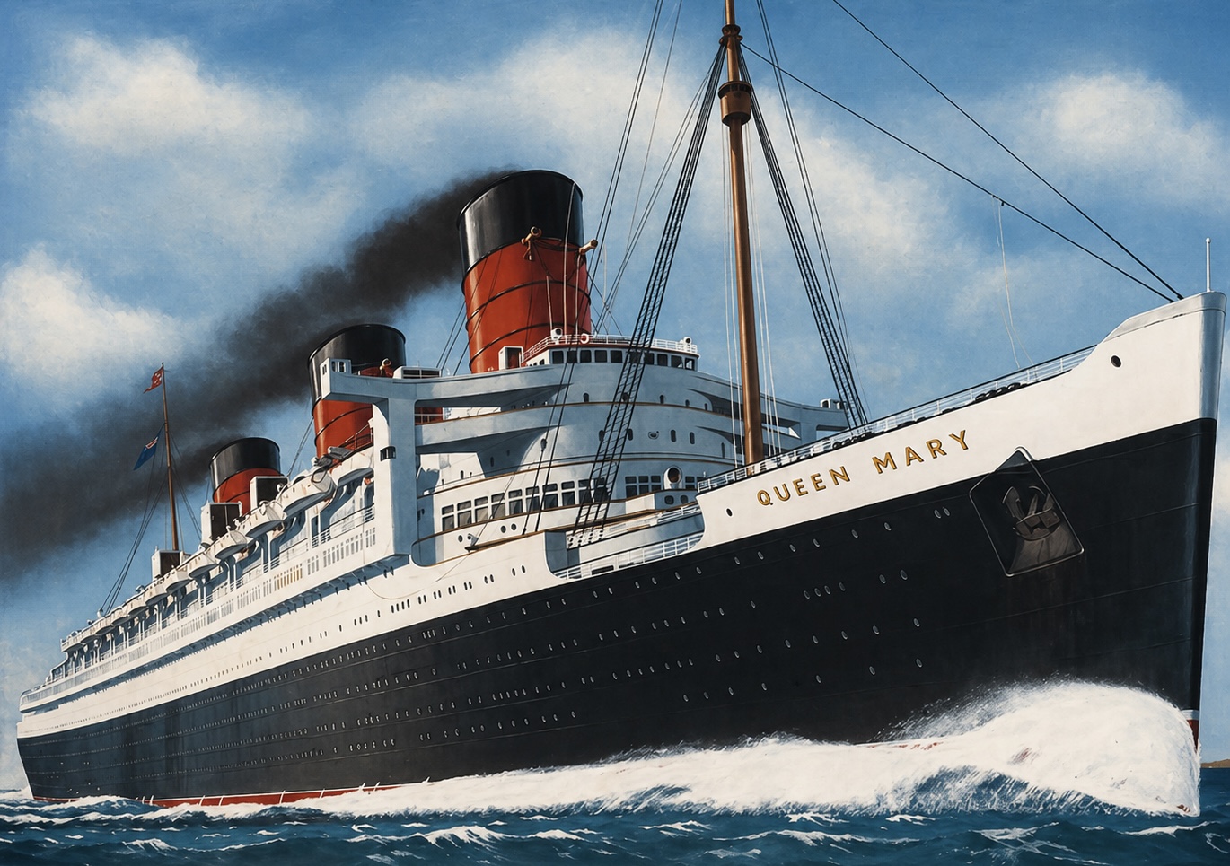 Representative image for a page about Queen Mary's speed and prestige.