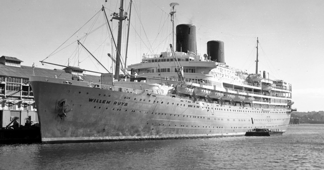 MS Willem Ruys of Royal Rotterdam Lloyd