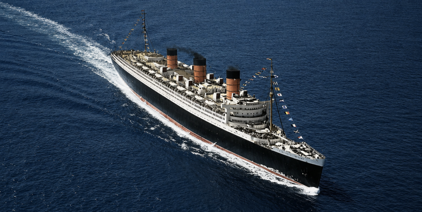 Representative image for a Queen Mary timeline page.