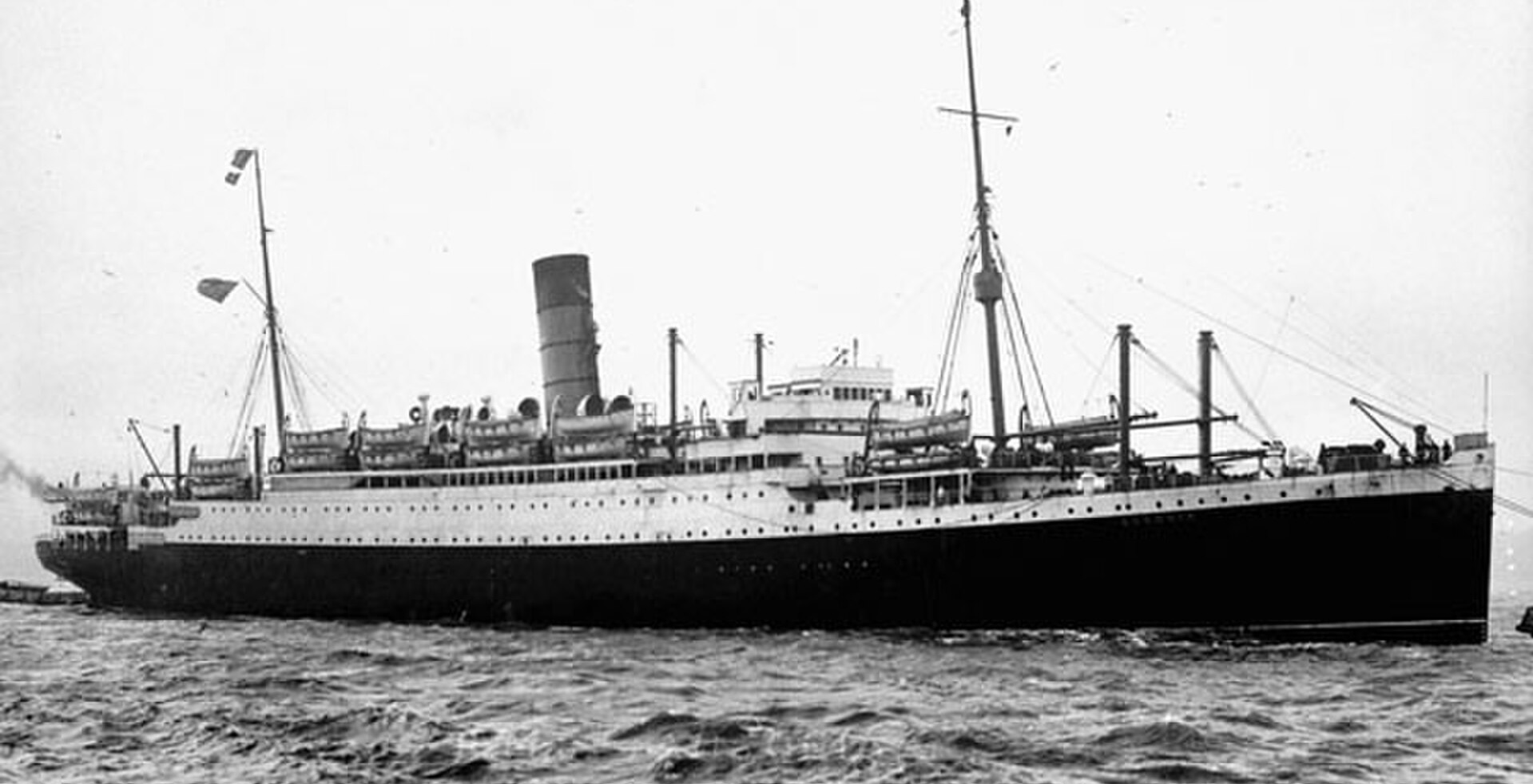 RMS Ausonia of the Cunard Line