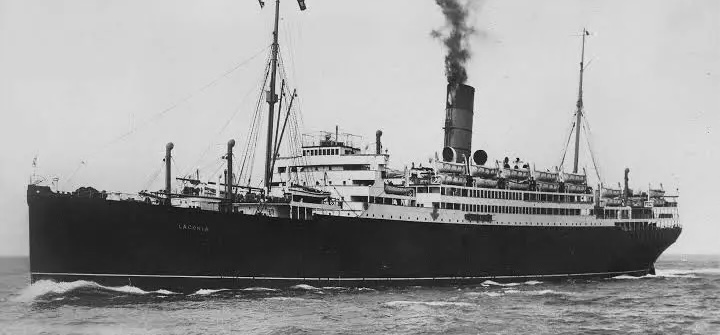 RMS Laconia of the Cunard Line