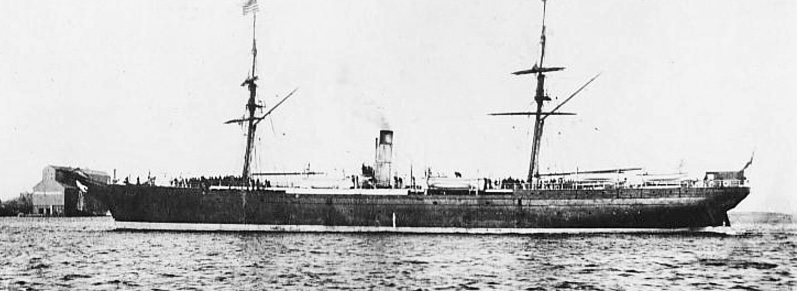 SS Batavia at sea