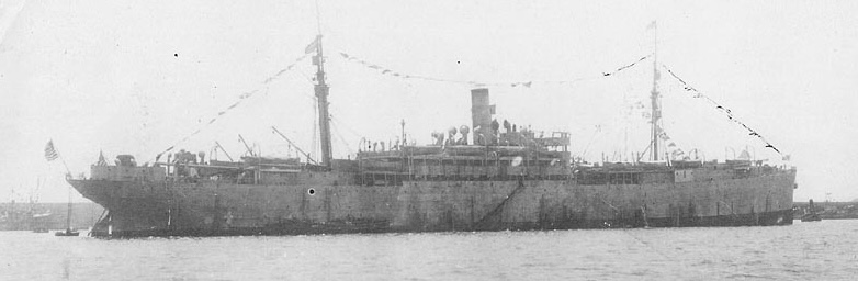 SS Bulgaria at sea