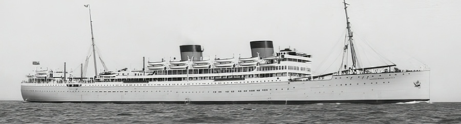 SS Carnarvon Castle (Union-Castle Line ship image)