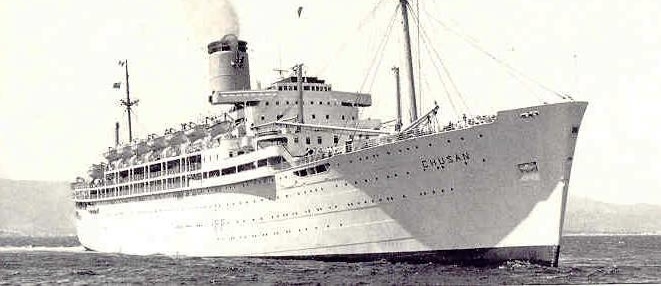 SS Chusan of P&O