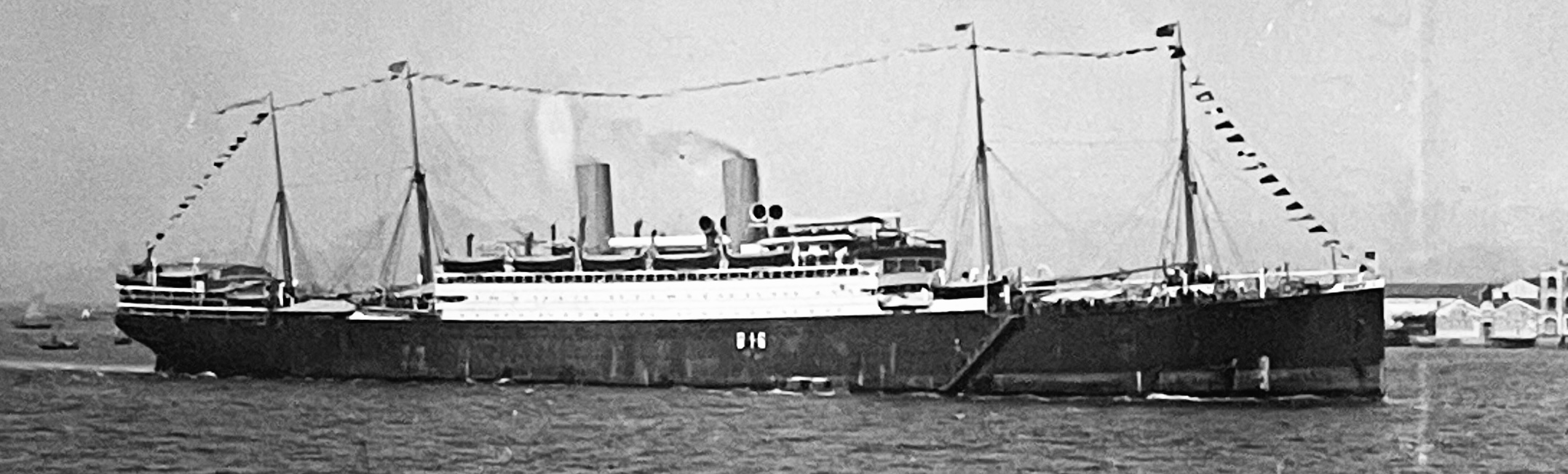 SS Cleveland of the Hamburg America Line