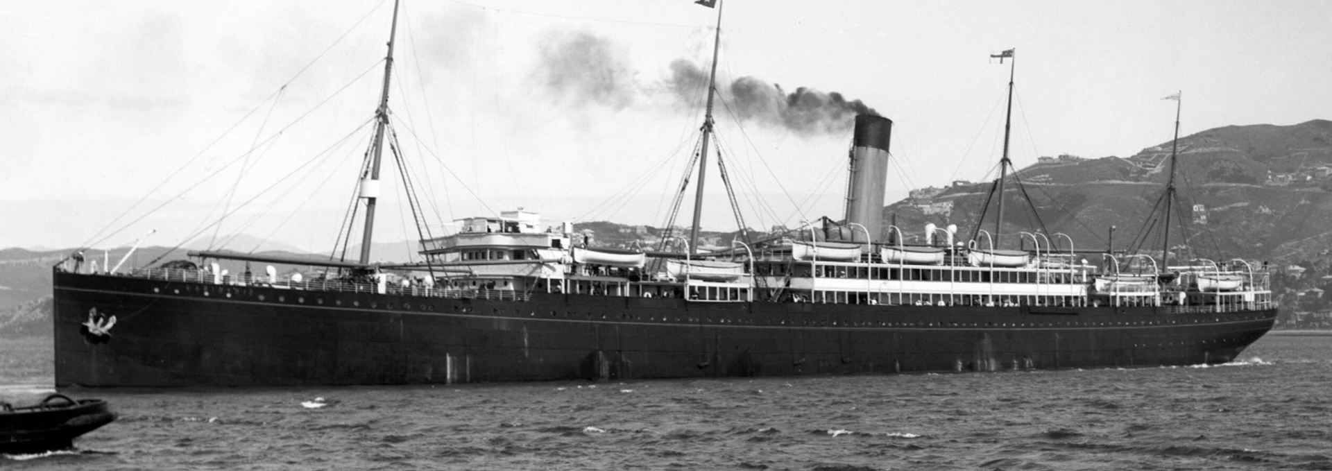 SS Corinthic (White Star Line ship image)
