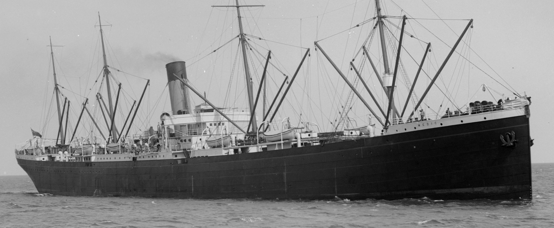 SS Medic (White Star Line ship image)