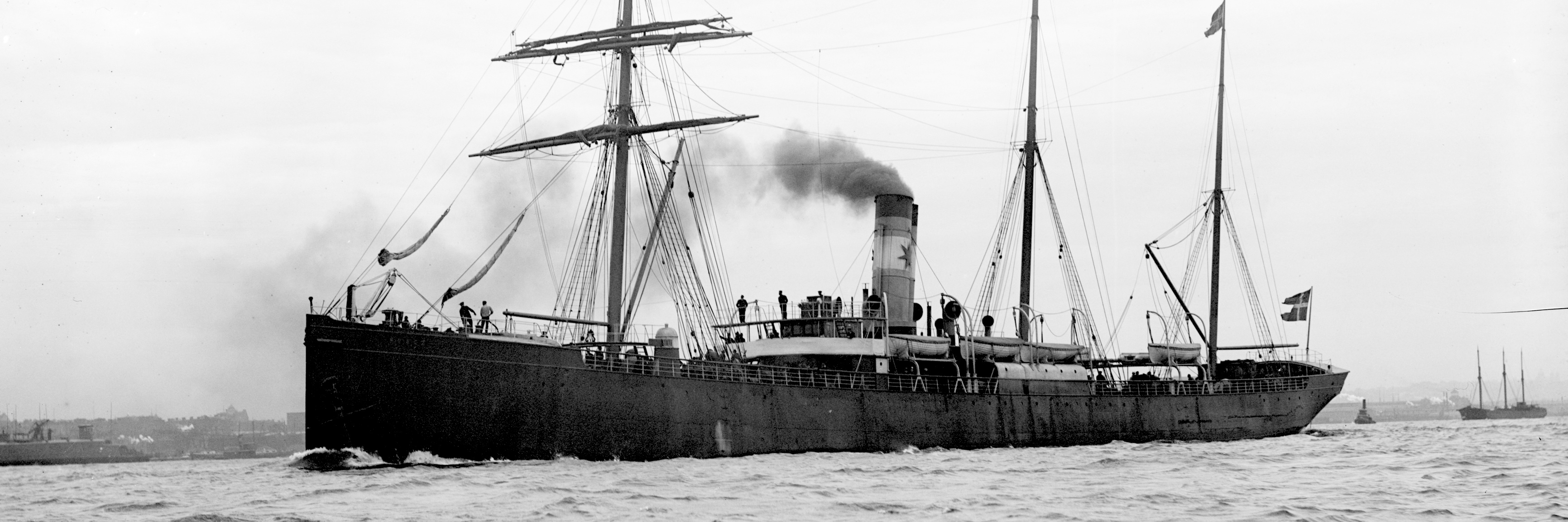 SS Norge (Thingvalla Line / Scandinavian America Line ship image)
