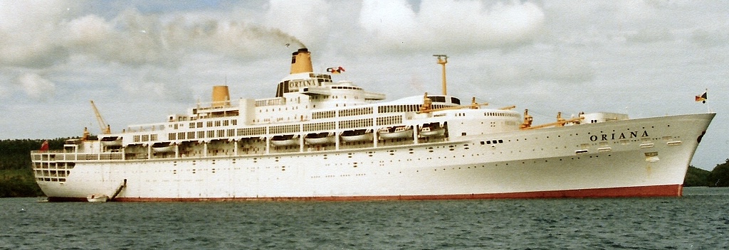 SS Oriana (P&O ship image)