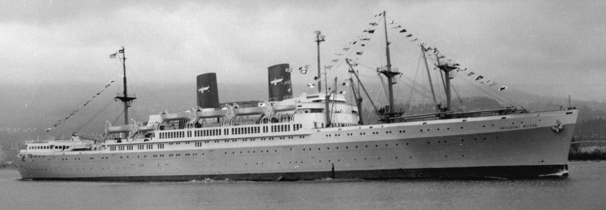 SS President Wilson, American President Lines transpacific liner