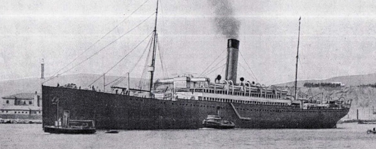 SS Romanic (White Star Line ship image)