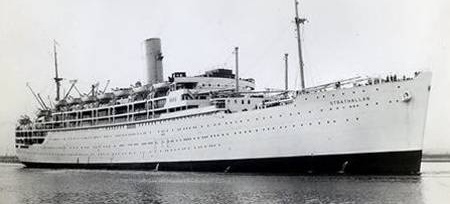 SS Strathallan, P&O liner completed in 1938