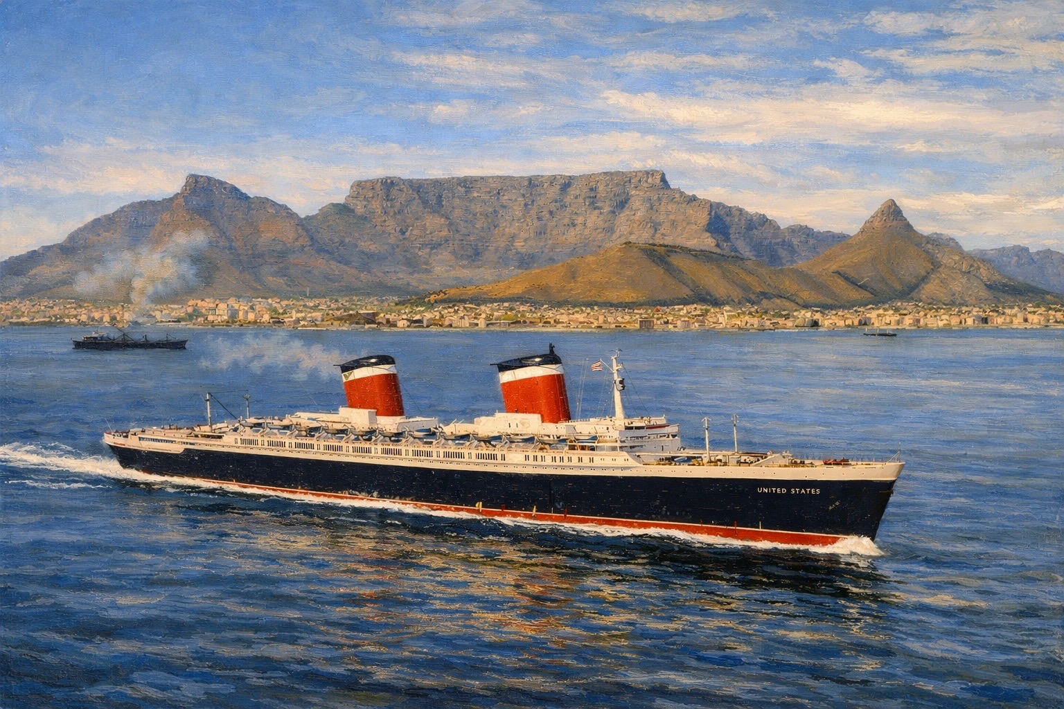 Closing image of SS United States at the end of the page.